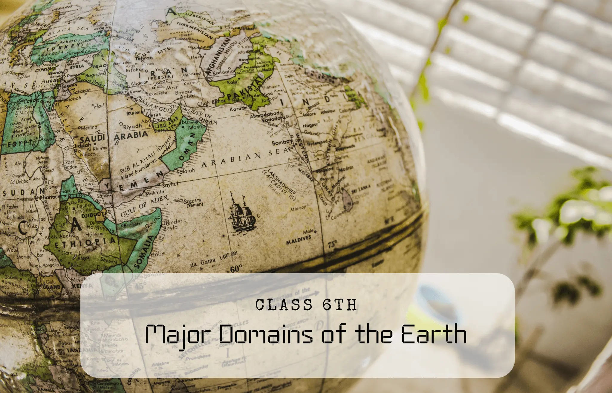 NCERT Solutions for Class 6 Geography Chapter 5 Major Domains of the Earth